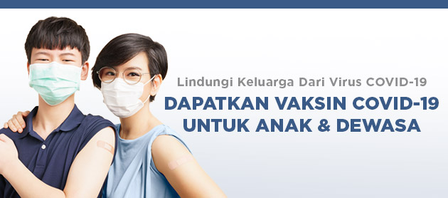 Pendaftaran Vaksin Covid-19 & Booster RS Royal Progress