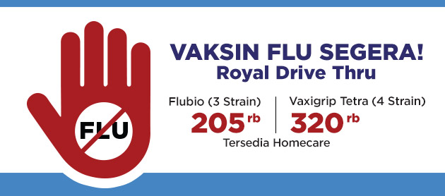 Dapatkan Vaksin Flu Segera